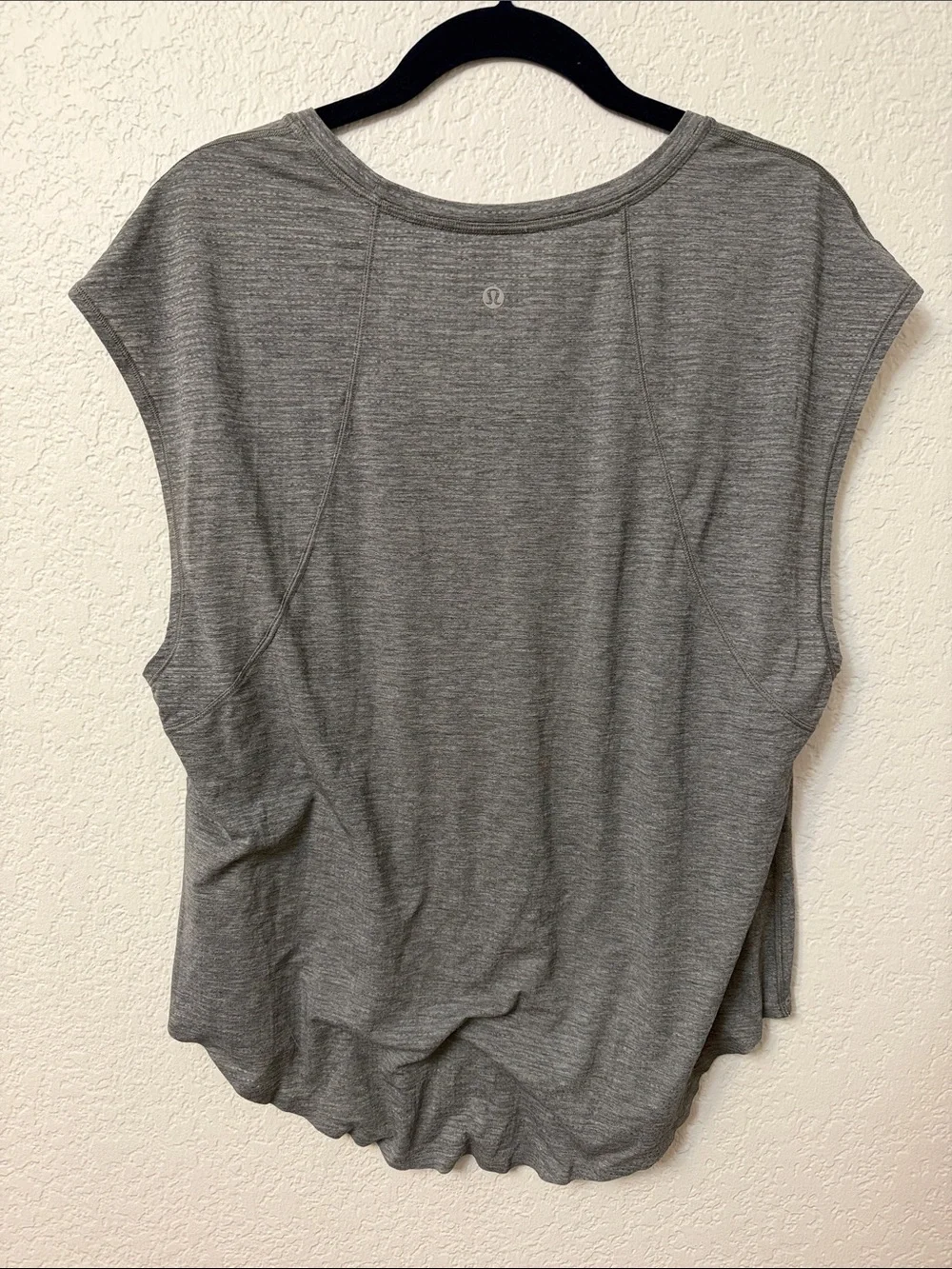 lululemon athletica Gray Cap Sleeve Crewneck Tank